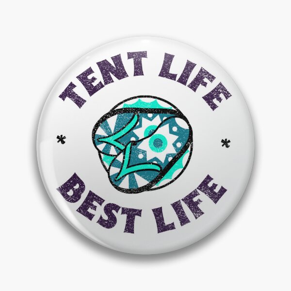 Artikelvorschau, Zeltleben, bestes Leben, Campingurlaub entworfen und verkauft von OLIVETEES.