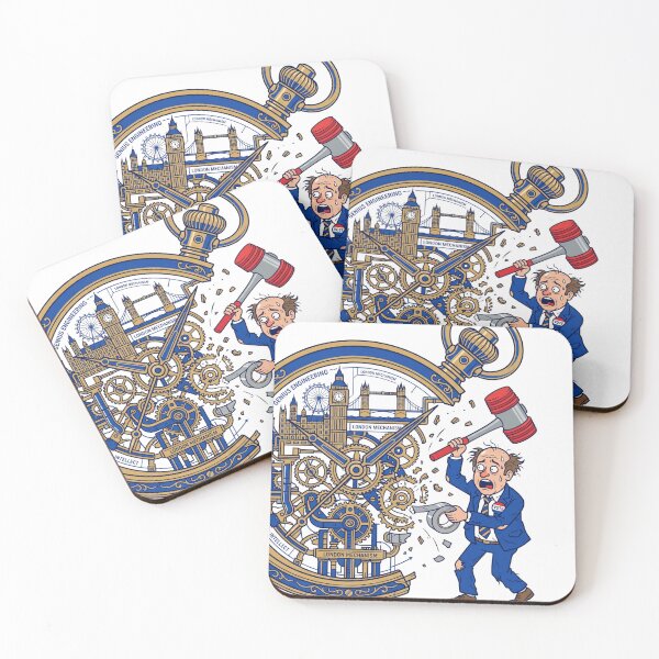 Item preview, London Mechanism Graphic Tee Funny Political Satire Shirt  designed and sold by Trumpful Stores.