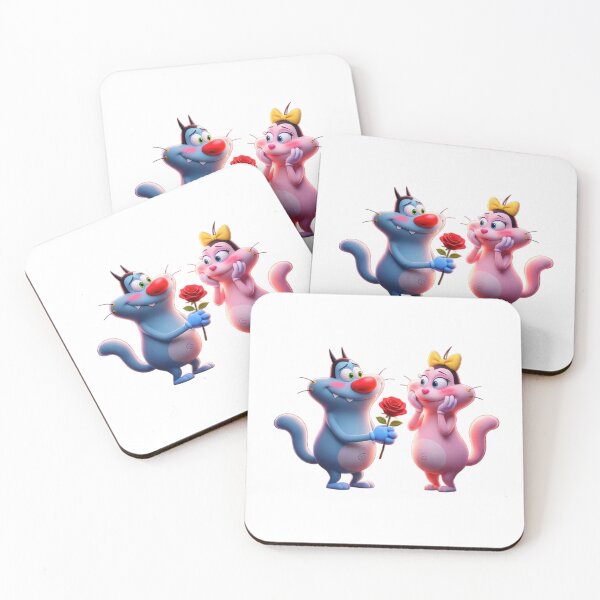 Item preview, Cute Cartoon Cat Couple Love Sticker PNG | Romantic Funny Cat Sticker | Adorable Couple Cartoon Design designed and sold by ashwin131.