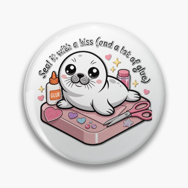 Item preview, Seal It With A Kiss (And A Lot Of Glue) designed and sold by Boysmom21.