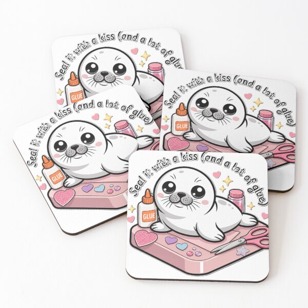 Item preview, Seal It With A Kiss (And A Lot Of Glue) designed and sold by Boysmom21.
