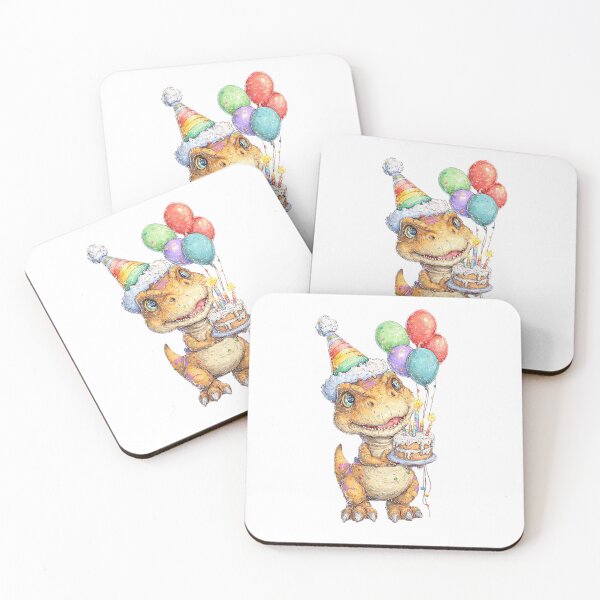 Item preview, Cute T-Rex Birthday Party Dinosaur designed and sold by Tronstell.