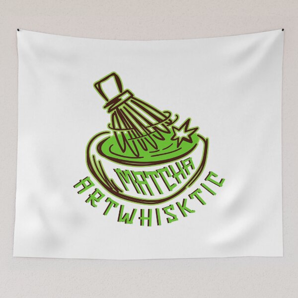 Item preview, ART-WHISK-TIC MATCHA designed and sold by FREEKNSTEIN.