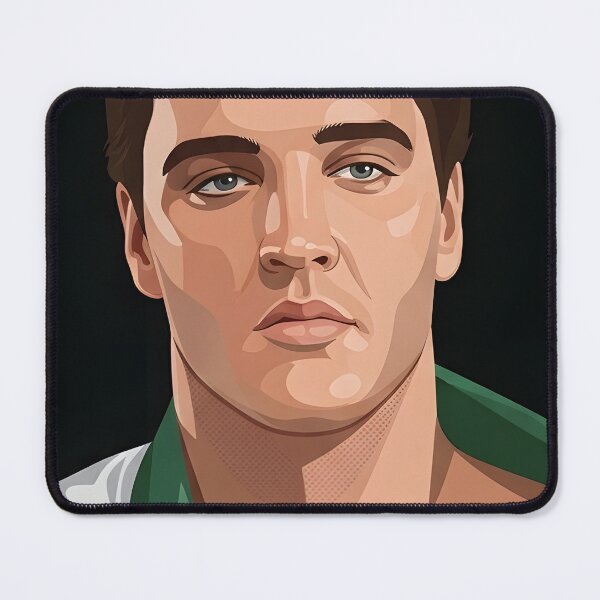 Item preview, Elvis Presley Vector Illustration Potrait designed and sold by Boruto1231.