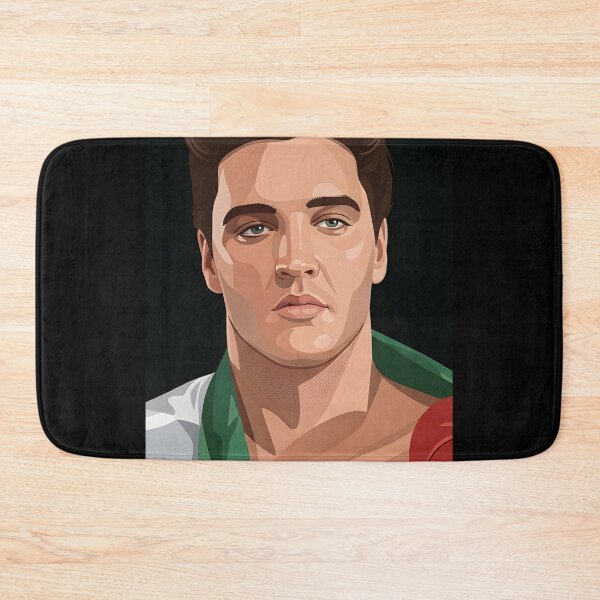 Item preview, Elvis Presley Vector Illustration Potrait designed and sold by Boruto1231.