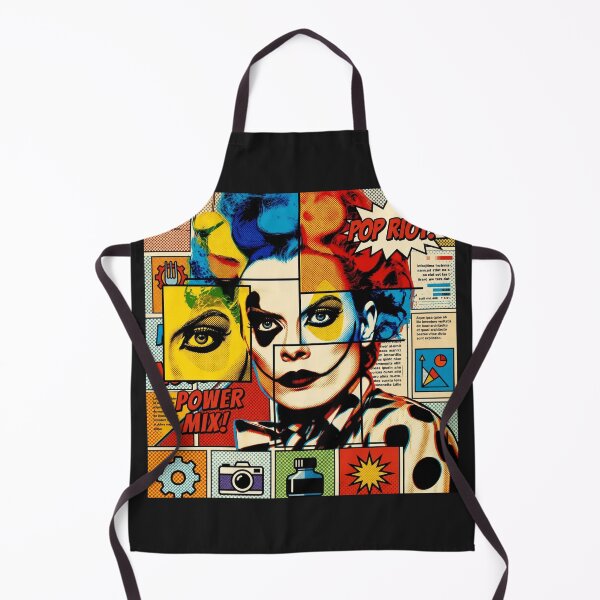 Item preview, Pop Art Graphic Woman Portrait Circus Colorful Festival designed and sold by G-M-Designs.