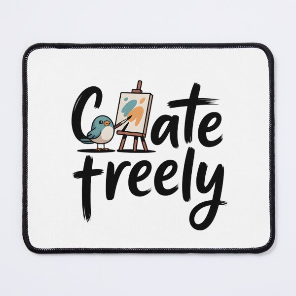 Item preview, Create Freely Bird Artist Logo designed and sold by AbanoubStore.