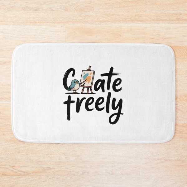 Item preview, Create Freely Bird Artist Logo designed and sold by AbanoubStore.