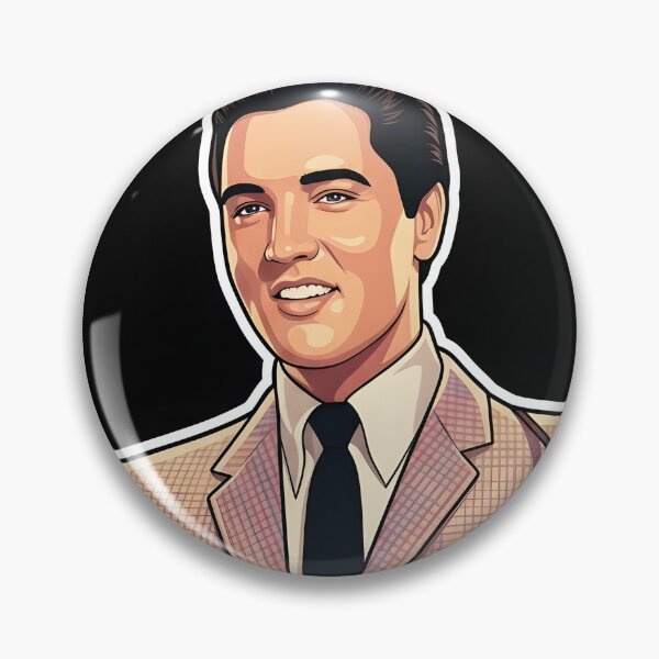 Item preview, Elvis Presley Vector Illustration Potrait designed and sold by Boruto1231.