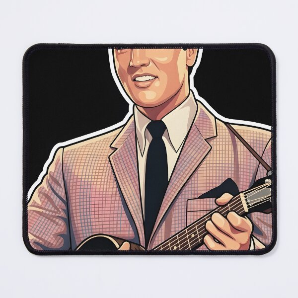 Item preview, Elvis Presley Vector Illustration Potrait designed and sold by Boruto1231.