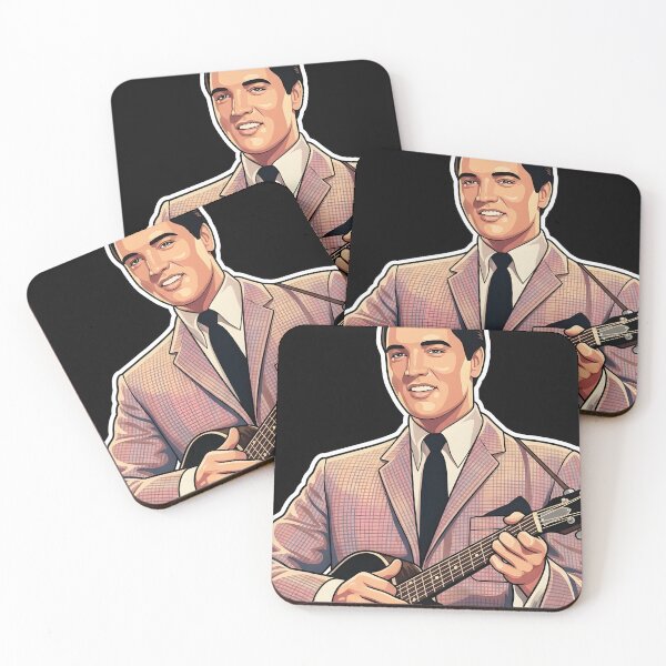 Item preview, Elvis Presley Vector Illustration Potrait designed and sold by Boruto1231.