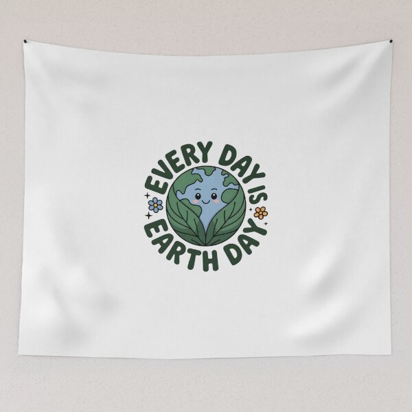 Item preview, Every Day Is Earth Day designed and sold by AbanoubStore.