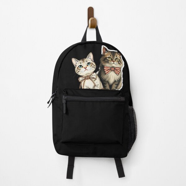 Item preview, A pair of cats wearing an elegant butterfly designed and sold by Tama-sirth.