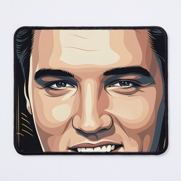 Item preview, Elvis Presley Vector Illustration Potrait designed and sold by Boruto1231.