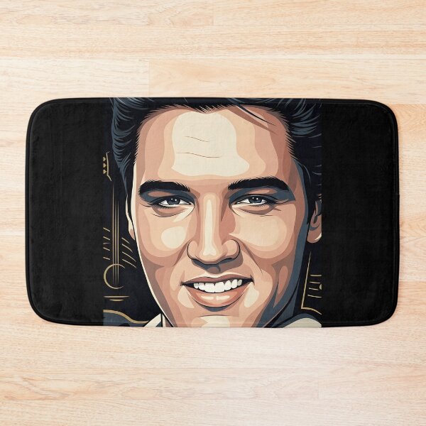 Item preview, Elvis Presley Vector Illustration Potrait designed and sold by Boruto1231.