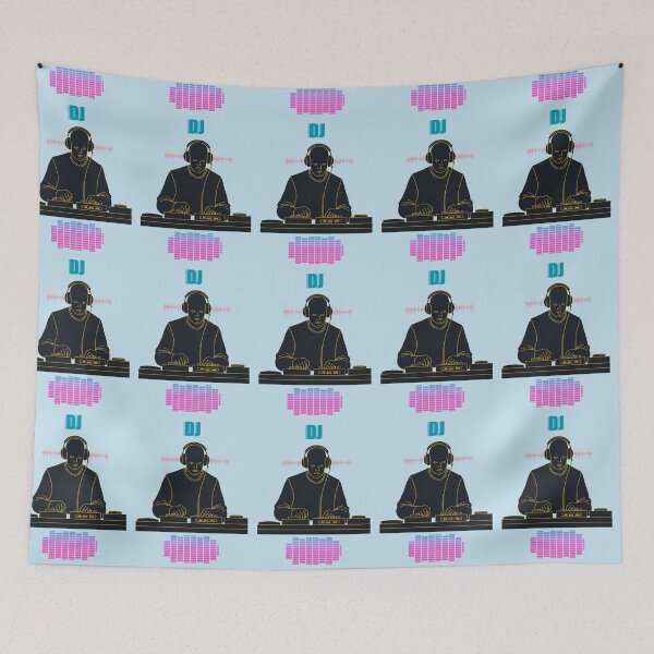Item preview, DJ, soundwaves and equalizer. designed and sold by YEMIDELDESIGNS.