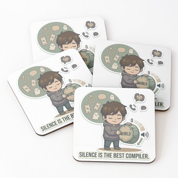 Item preview, Silence Is The Best Compiler designed and sold by IntrovertEngineer11.