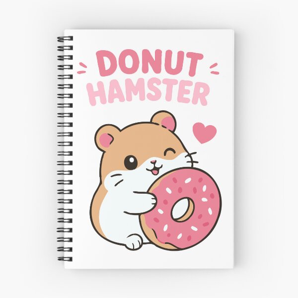 Item preview, Timid Hamster Donut Sticker Variant - Tee designed and sold by RedStreamStudio.