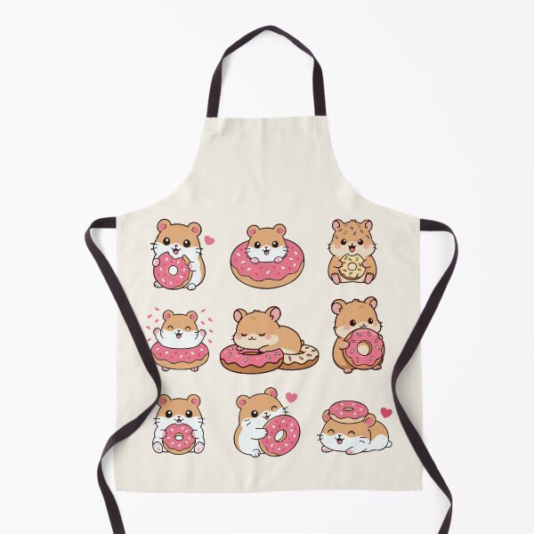 Item preview, Timid Hamster Donut Sticker Variant - Tee designed and sold by RedStreamStudio.