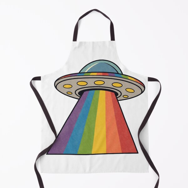 Item preview, UFO with Rainbow Beam Pride designed and sold by Anne97s.