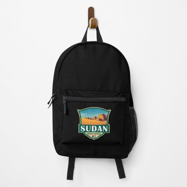 Item preview, Sudan Illustration Retro Badge designed and sold by KrisSidDesigns.