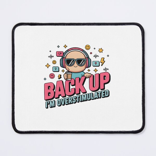 Item preview, Overstimulated Coffee Chaos Character designed and sold by AbanoubStore.
