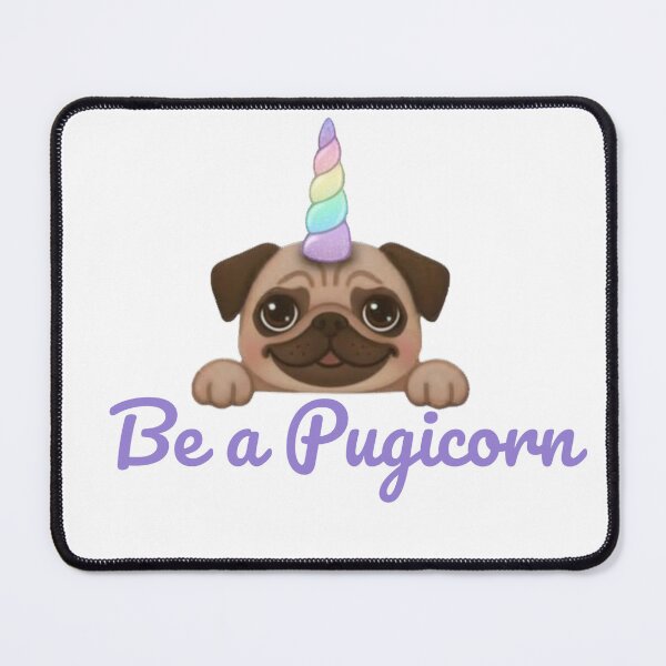 Item preview, Cute pug unicorn sticker “Pugicorn” designed and sold by Bud the Pug & Friends .