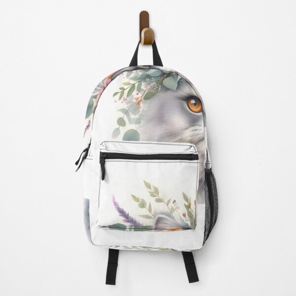Item preview, Elegant cat with floral crown - Soft art designed and sold by davidromapixel.
