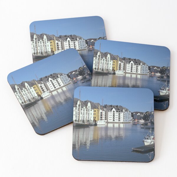 Item preview, Alesund Cityscape, Art Nouveau Reflections in Brosundet Norway designed and sold by Martyn R Arnold Fine Art Nature & Landscape Photography.