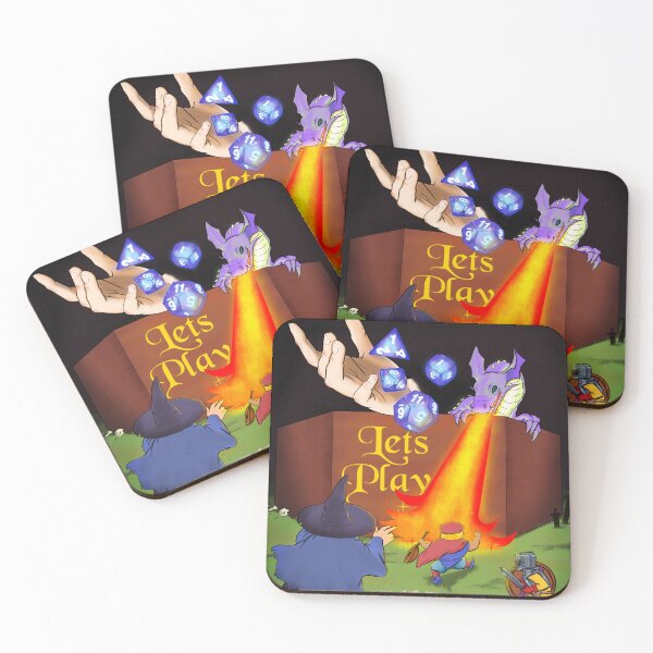 Item preview, Let's play DnD! designed and sold by imgabsveras.