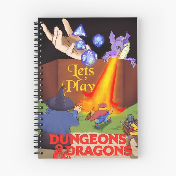 Item preview, Let's play DnD! designed and sold by imgabsveras.
