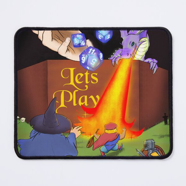 Item preview, Let's play DnD! designed and sold by imgabsveras.