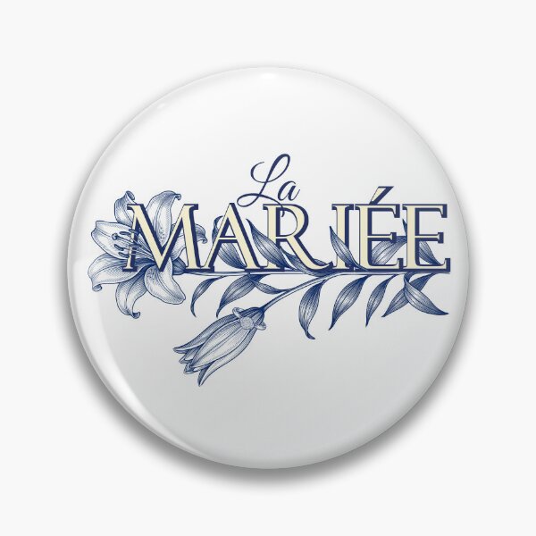 Item preview, La Mariee Vintage Floral Wedding Typography Art designed and sold by Olhapro.