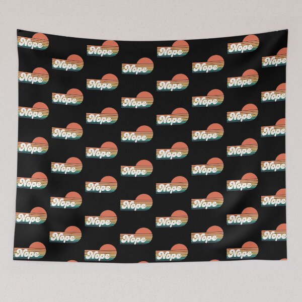 Item preview, Nope retro sunrise sunset funny contrast designed and sold by glowvim.