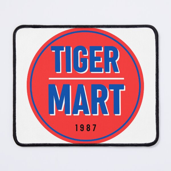 Item preview, Retro Tiger Mart Logo | Fictional Corner Store Shirt designed and sold by ConcreteCanary.