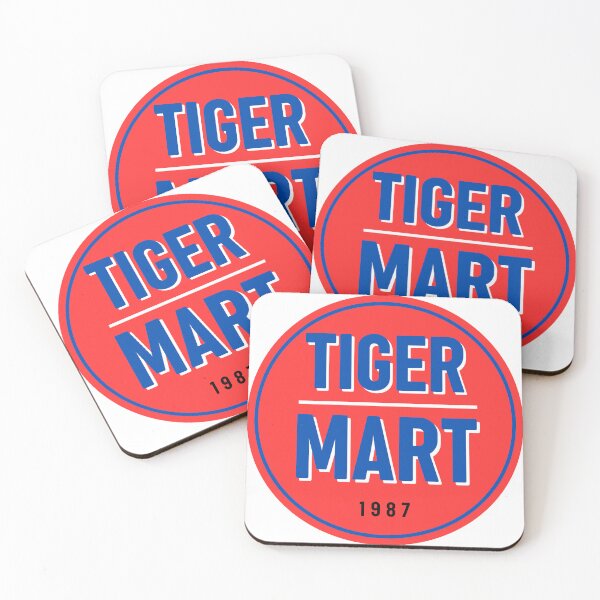 Item preview, Retro Tiger Mart Logo | Fictional Corner Store Shirt designed and sold by ConcreteCanary.