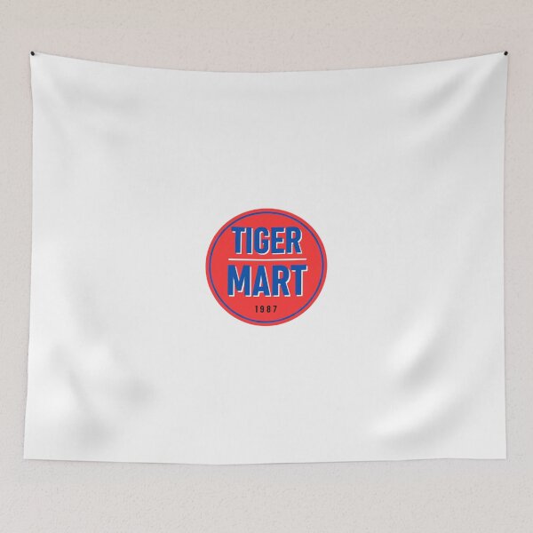 Item preview, Retro Tiger Mart Logo | Fictional Corner Store Shirt designed and sold by ConcreteCanary.
