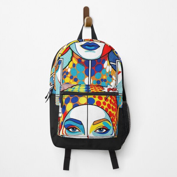 Item preview, Pop Art Graphic Woman Portrait Colorful Festival designed and sold by G-M-Designs.