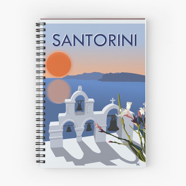 Item preview, en la isla griega de santorini. designed and sold by samwellcollins.
