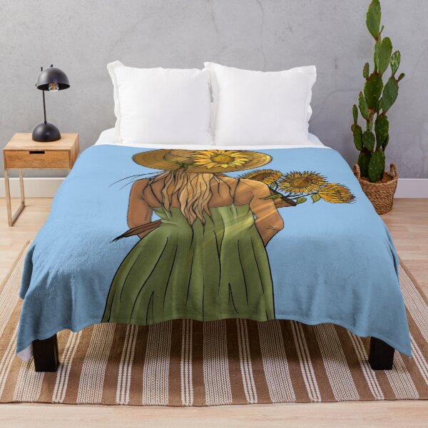 Item preview, Sunflower girl designed and sold by ArtforThoughts.