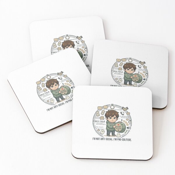 Item preview, I'm Not Anti-Social I'm Pro-Solitude designed and sold by IntrovertEngineer11.