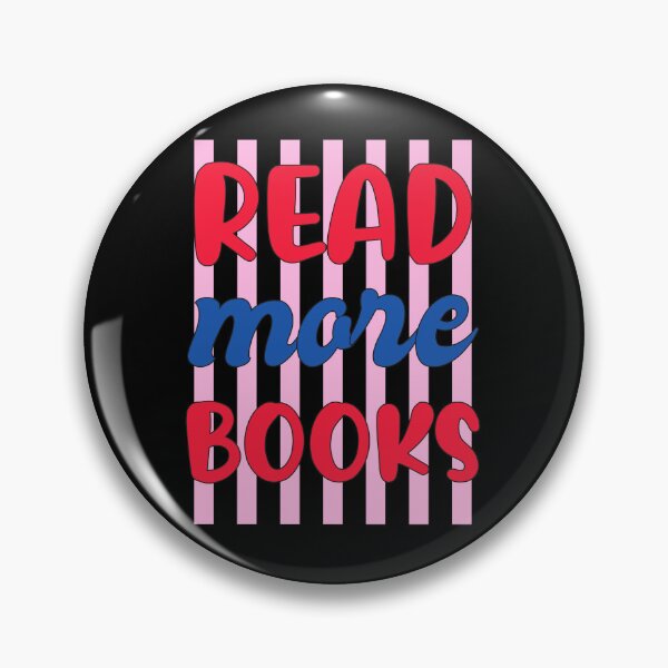 Item preview, Read More Books Retro Typography Art designed and sold by MotivaChic.