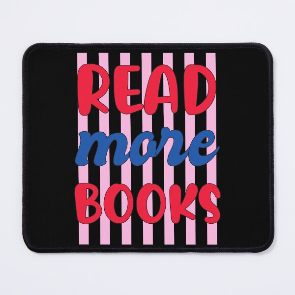 Item preview, Read More Books Retro Typography Art designed and sold by MotivaChic.