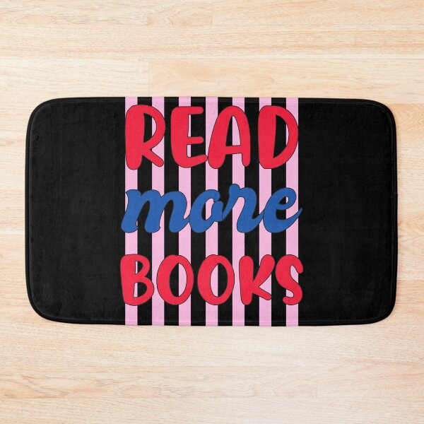 Item preview, Read More Books Retro Typography Art designed and sold by MotivaChic.