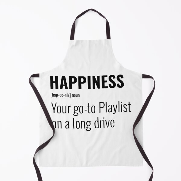 Item preview, Happiness is your go to playlist on a long drive designed and sold by greener designs.