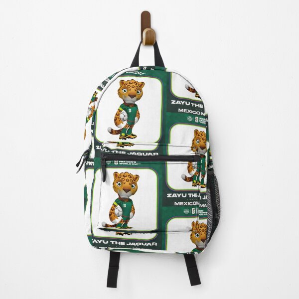 Item preview, 2026 Mexican Soccer Mascot – Zayu the Jaguar designed and sold by Abeshinobi.