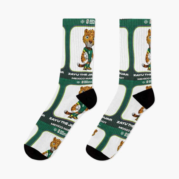 Item preview, 2026 Mexican Soccer Mascot – Zayu the Jaguar designed and sold by Abeshinobi.