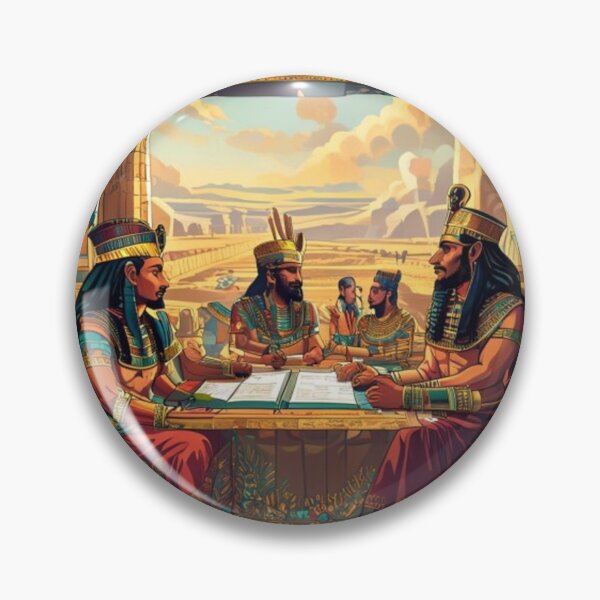 Item preview,  Ramsés II assinando o Tratado de Kadesh designed and sold by juanorcino.