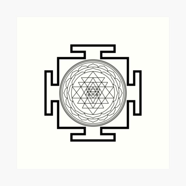 Item preview, Sri Yantra designed and sold by elfina.