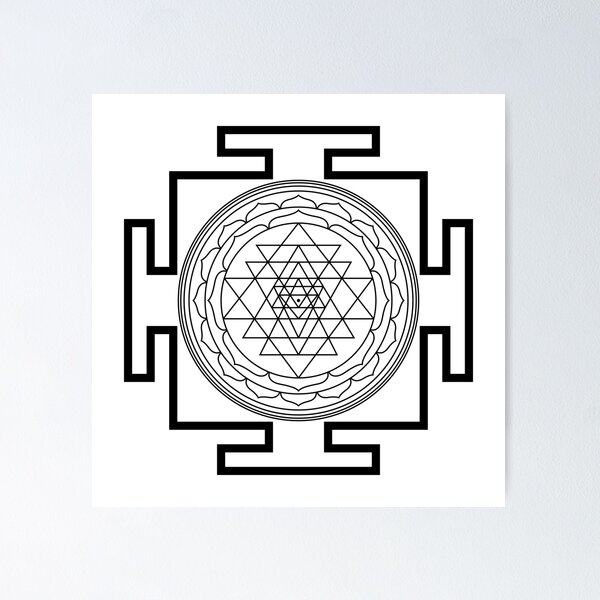 Item preview, Sri Yantra designed and sold by elfina.